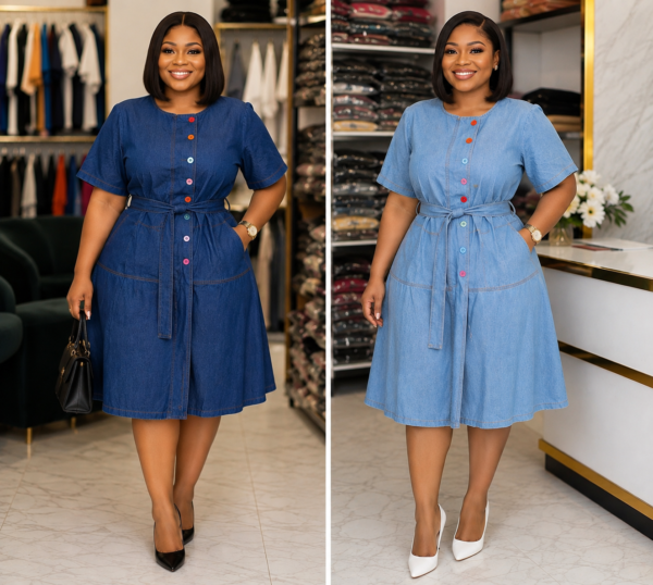 5960 JEANS DRESS